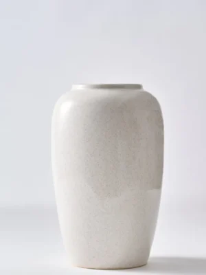 vase_thea Thea Ceramic Vase — White