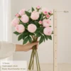 Size Reference - 45cm Scale Stella Premium Real-Touch Faux Peony Stem - Silk Peonies for Home Decor